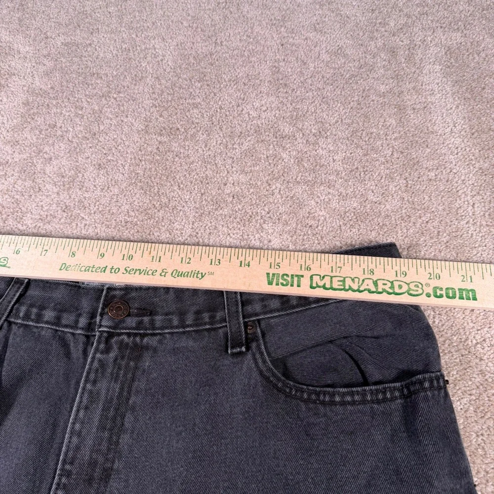 Signature Levi Strauss & Co Relaxed Jeans‎ Mens 40x30 (FITS 38x29) Charcoal Gray